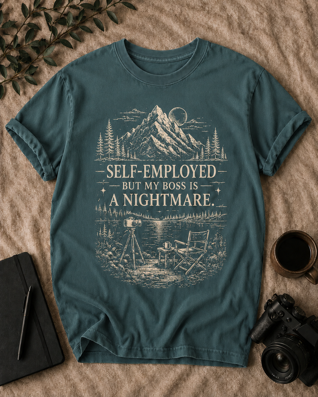Self-employed but my boss is a nightmare.