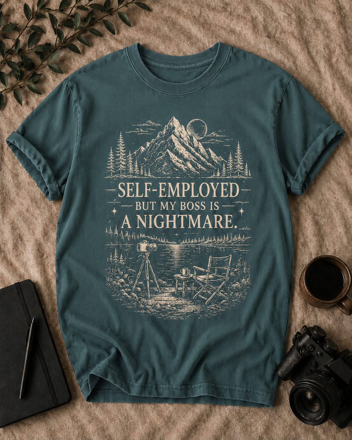 Self-employed but my boss is a nightmare.