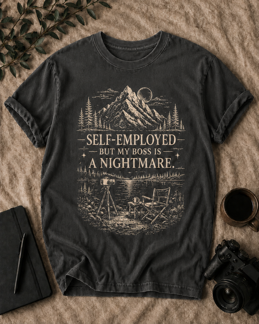 Self-employed but my boss is a nightmare.