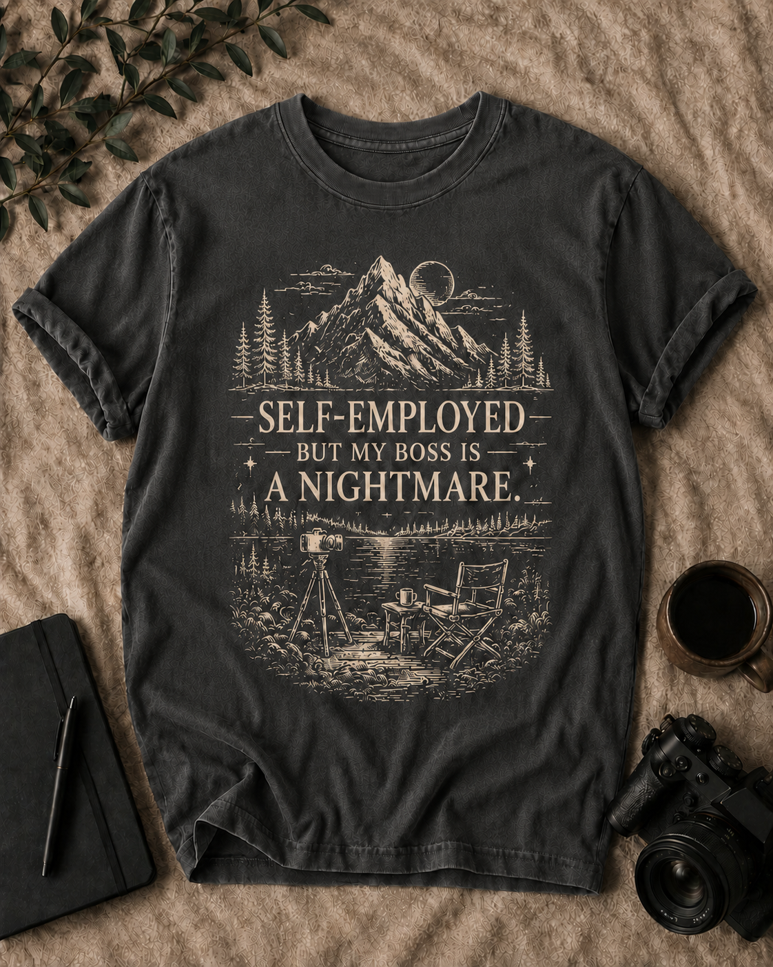 Self-employed but my boss is a nightmare.