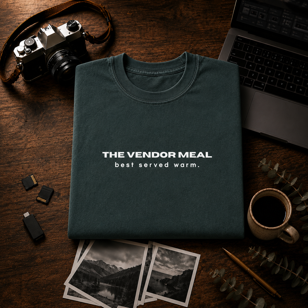 Best Served Warm — Wordmark Tee