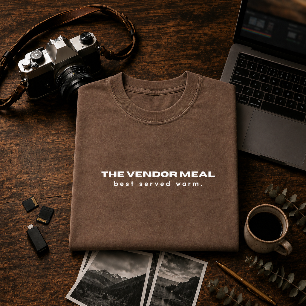 Best Served Warm — Wordmark Tee