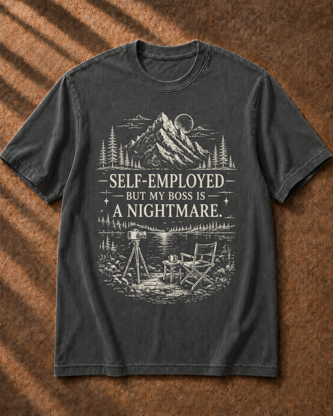 Self-employed but my boss is a nightmare.