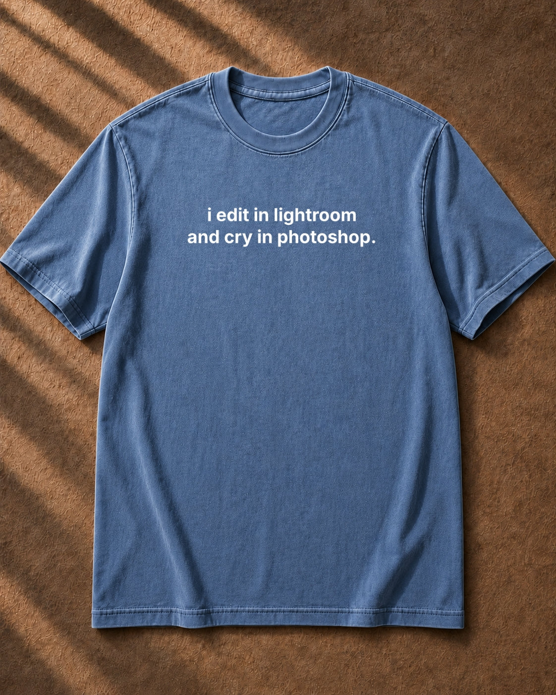 i edit in lightroom and cry in photoshop.