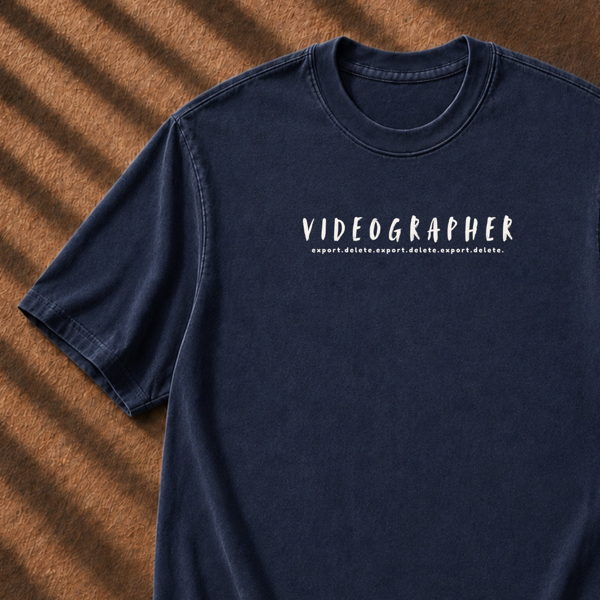 Videographer — Export. Delete.