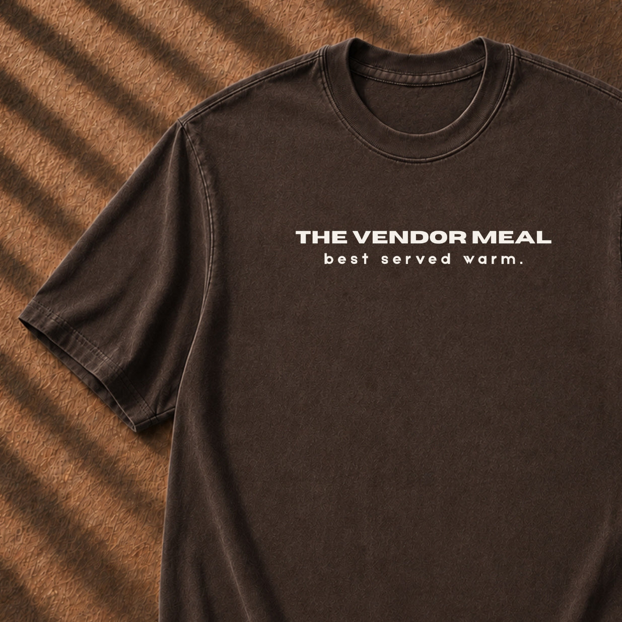 Best Served Warm — Wordmark Tee