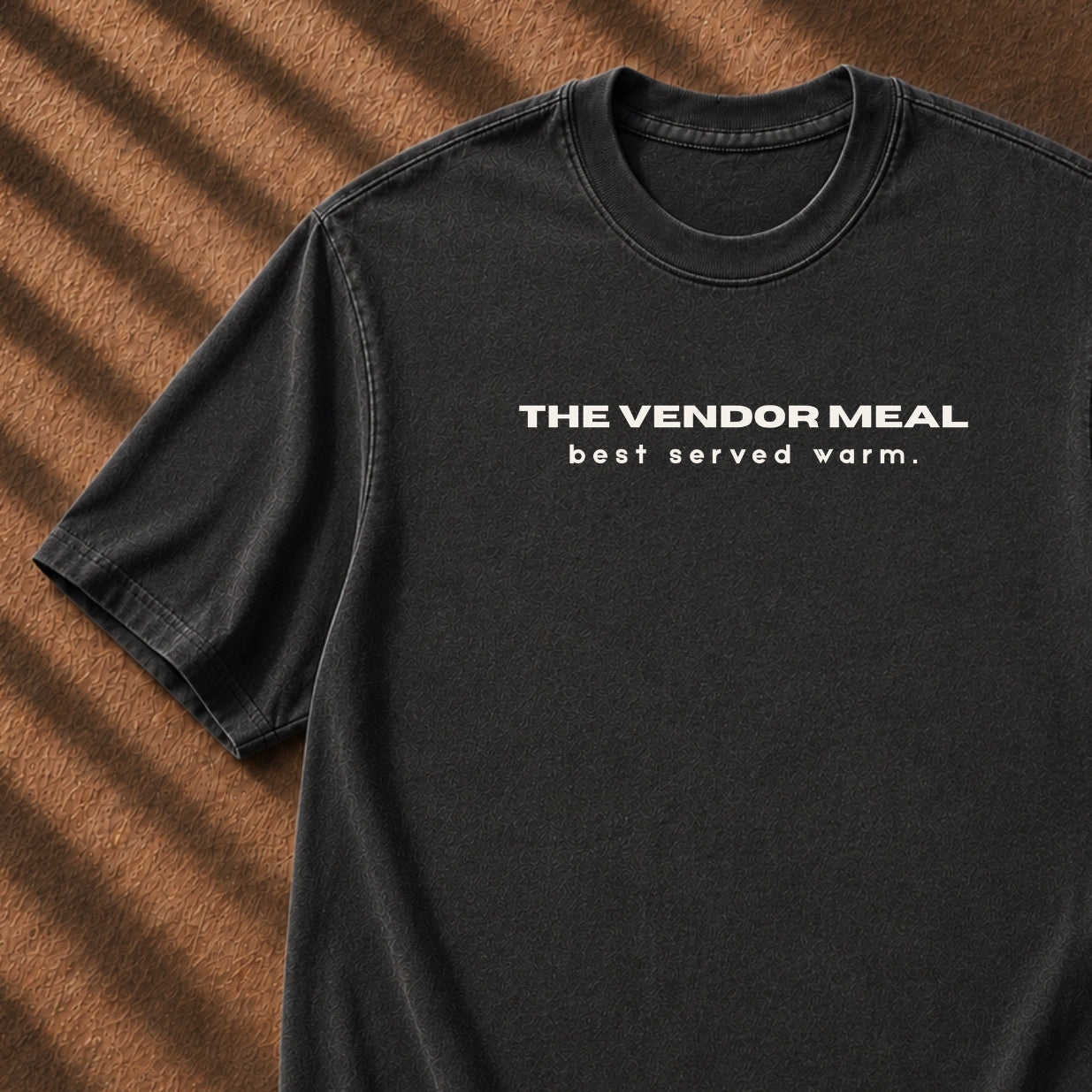 Best Served Warm — Wordmark Tee