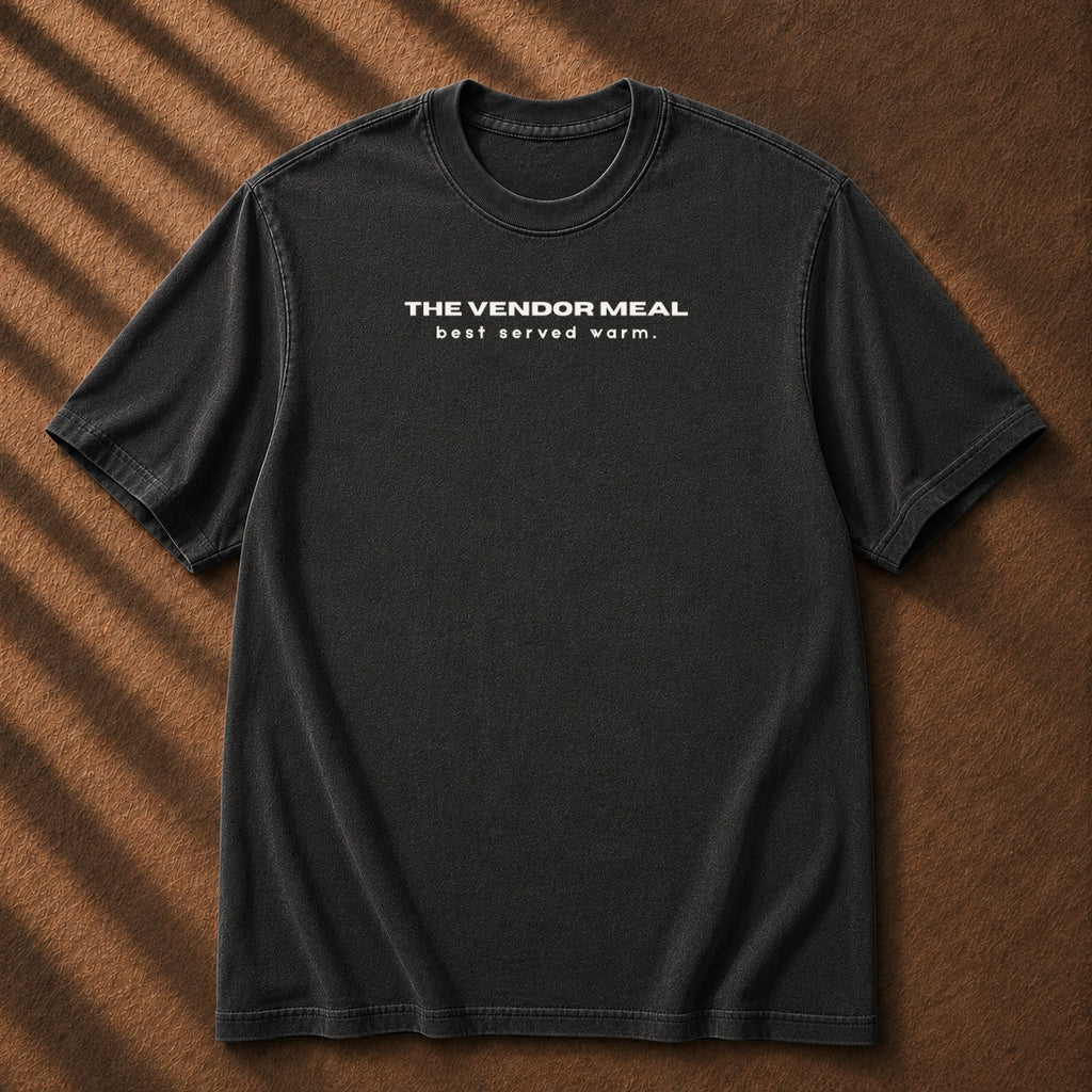 Best Served Warm — Wordmark Tee