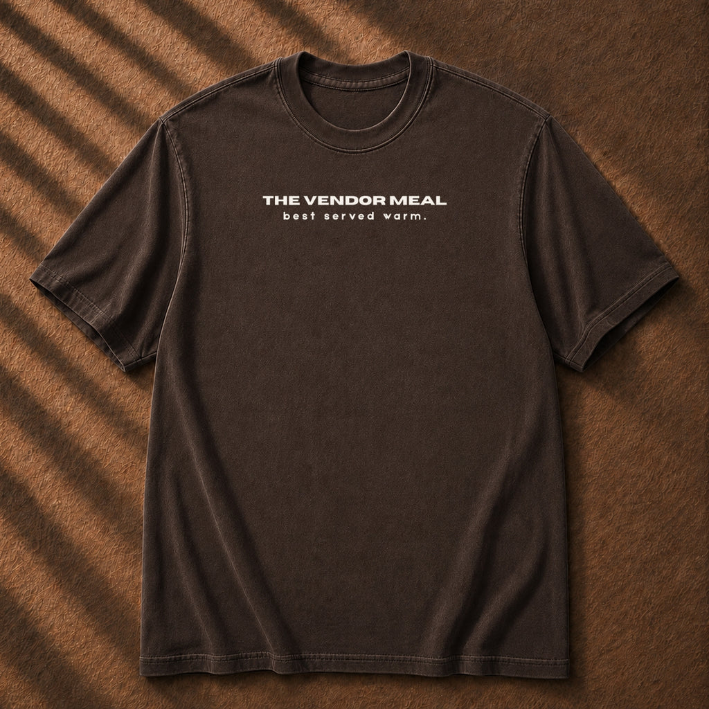 Best Served Warm — Wordmark Tee