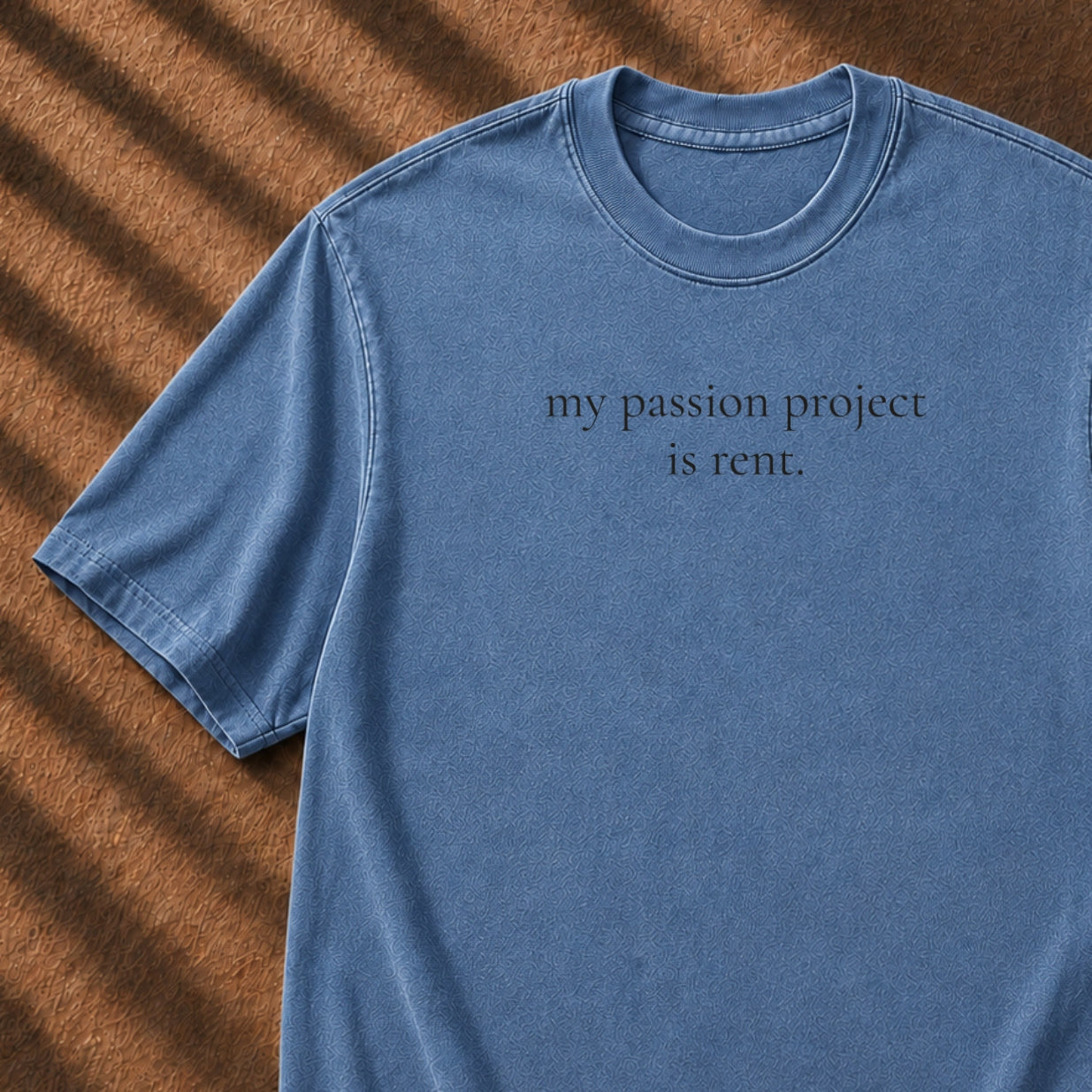 my passion project is rent.