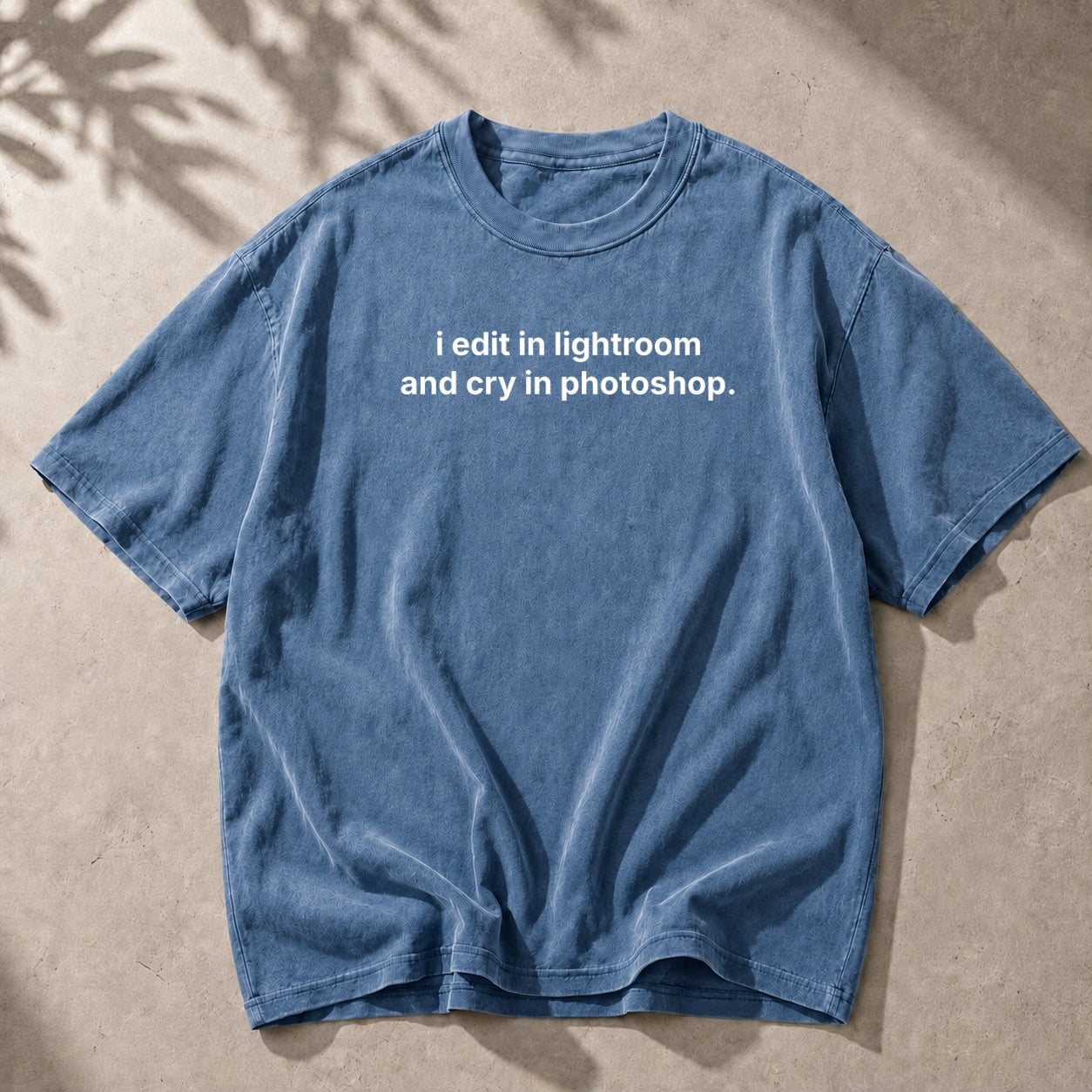 i edit in lightroom and cry in photoshop.