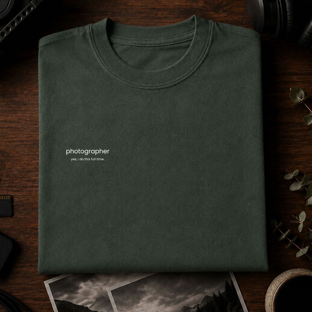 photographer. yes, i do this full time