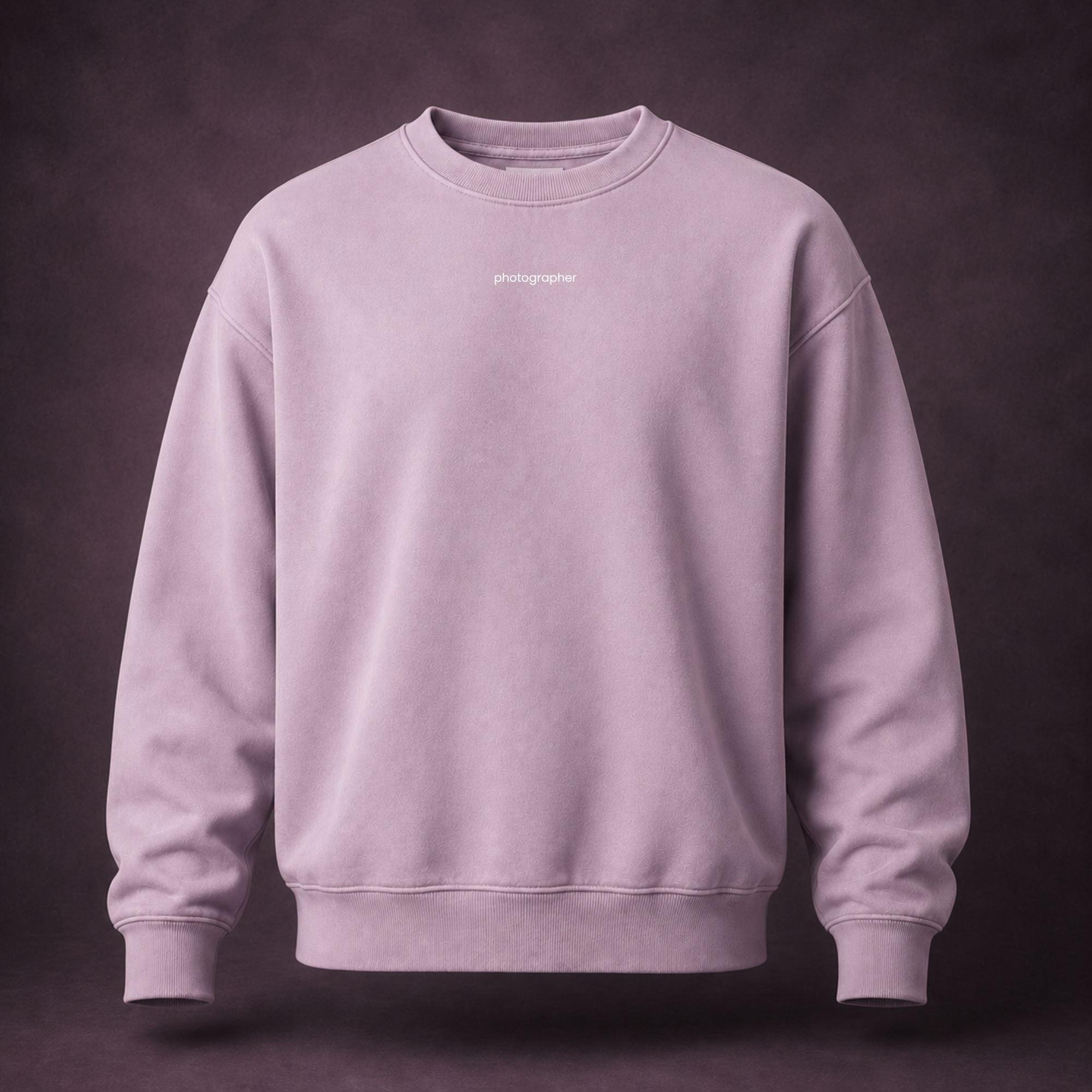 photographer crew neck