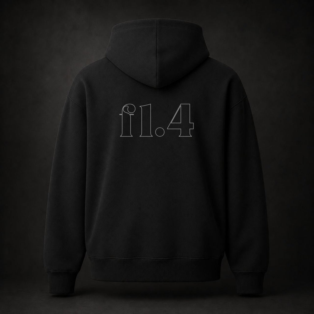 photographer f1.4 hoodie