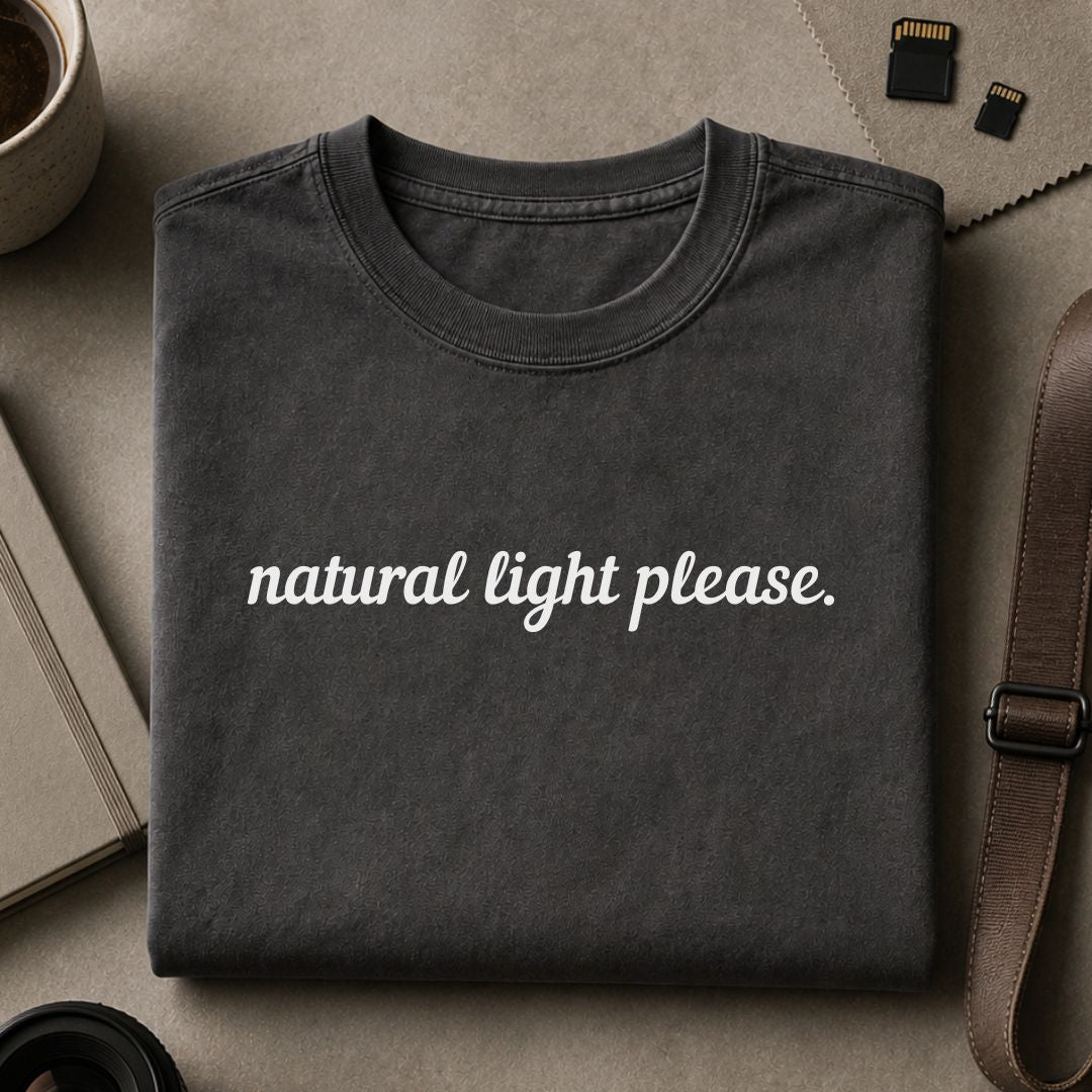 natural light please
