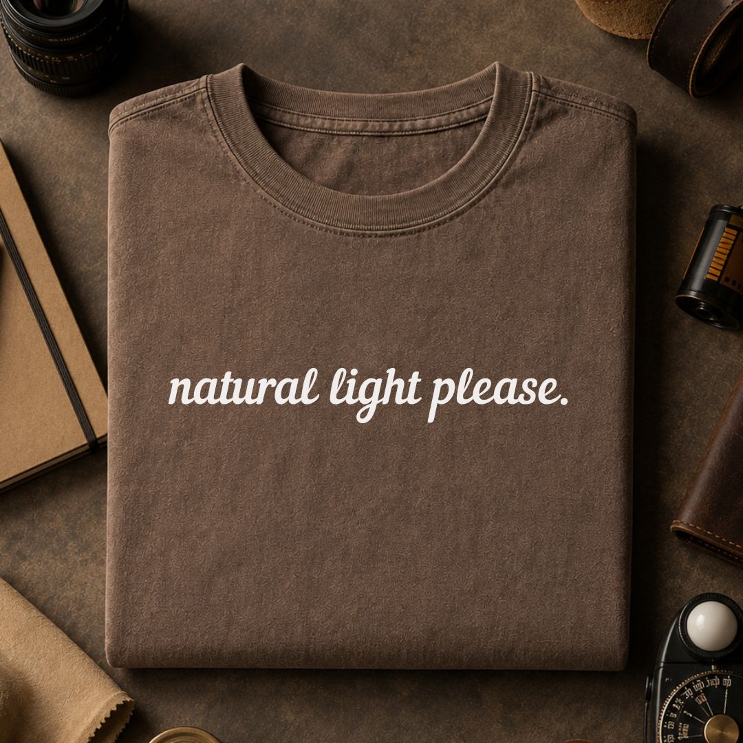 natural light please