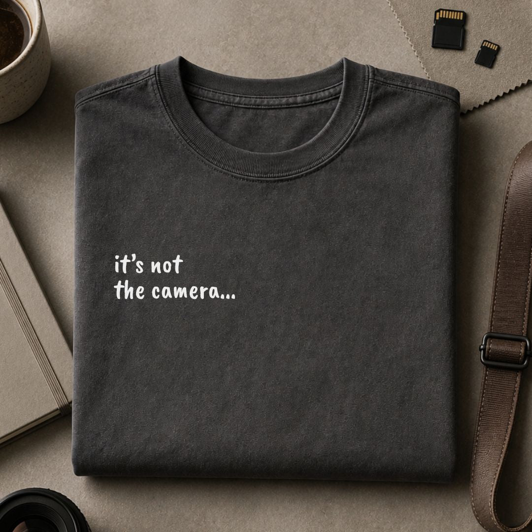 it's not the camera