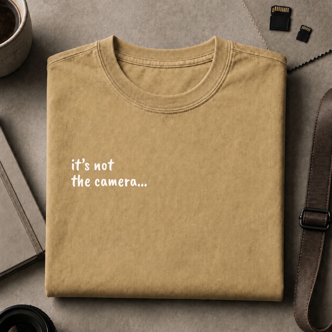 it's not the camera